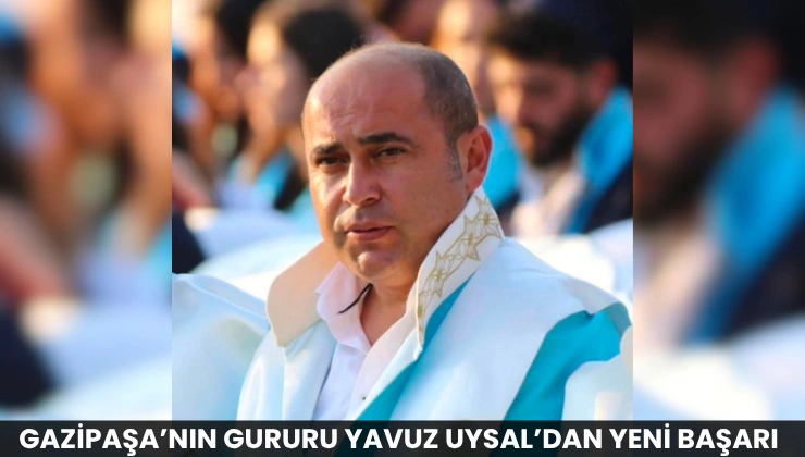 Gazipaşa’nın Gururu Yavuz Uysal’dan Yeni Başarı