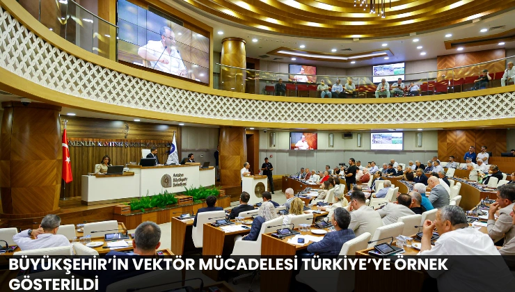 Büyükşehir’in Vektör Mücadelesi Türkiye’ye Örnek Gösterildi