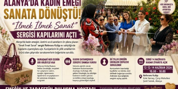 Kadınların Üreten Gücü Alanya’da Göz Kamaştırdı