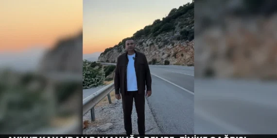 Aykut Kaya’dan Bakanlığa Demre-Finike Çağrısı