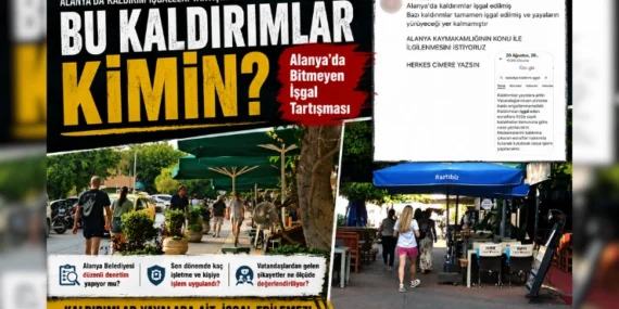Bu Kaldırımlar Kimin? Alanya’da Bitmeyen İşgal Tartışması