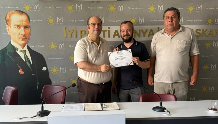 İYİ Parti Seçim Hazırlıklarını Hızlandırdı: 3 Mahalleye Yeni Atama - Mega TV Alanya haber 2026 06 20T113148.230 - Mega TV