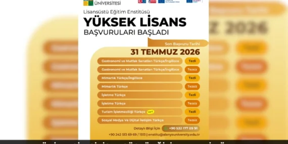 Alanya Üniversitesi Lisansüstü Eğitimde Yeni Döneme Hazır
