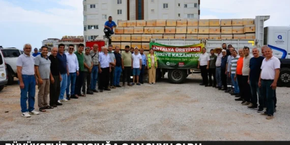 Büyükşehir Arıcılığa Can Suyu Oldu