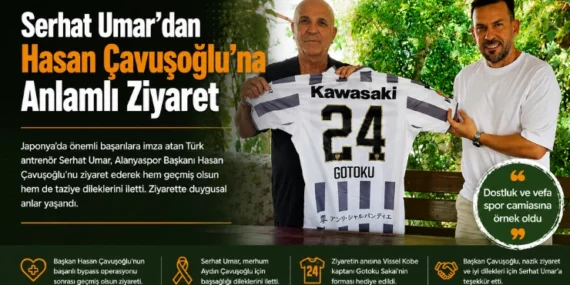 Serhat Umar’dan Hasan Çavuşoğlu’na Anlamlı Ziyaret