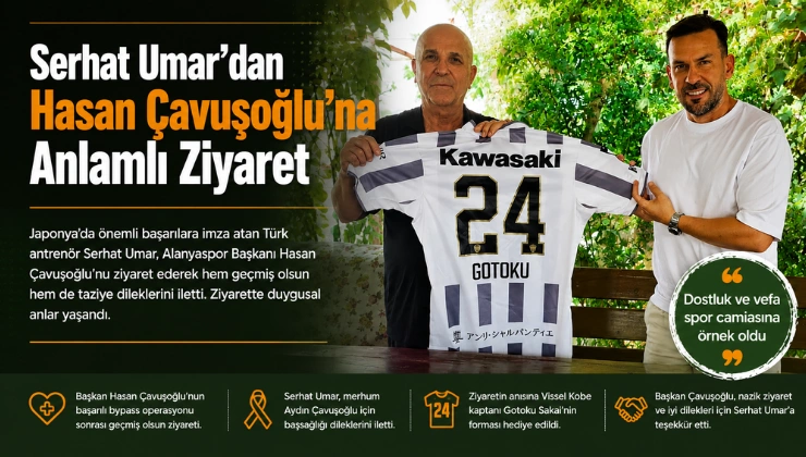 Serhat Umar’dan Hasan Çavuşoğlu’na Anlamlı Ziyaret