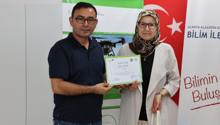 ALKÜ ve Ziraat Odası'ndan Çiftçilere Akıllı Sulama Eğitimi - Mega TV Alanya haber 2026 07 09T102442.721 - Mega TV