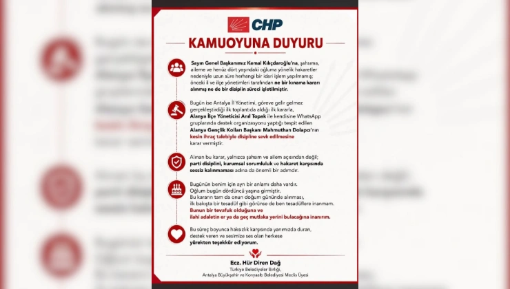 CHP Alanya'da Deprem! İki İsim Kesin İhraç Talebiyle Disipline Sevk Edildi - Mega TV Alanya haber 2026 07 15T170210.814 - Mega TV