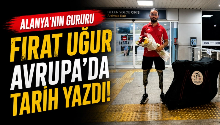 Alanya'nın Gururu Fırat Uğur Avrupa'da Tarih Yazdı! - Mega TV Alanya haber - 2026-07-21T135057.840