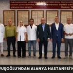 Mevlüt Çavuşoğlu'ndan Alanya Hastanesi'ne Ziyaret