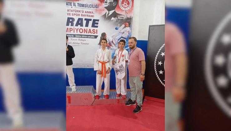 1922 Gazipaşa SK'dan Karate Şampiyonasında Büyük Başarı - Mega TV Alanya haber 4 - Mega TV