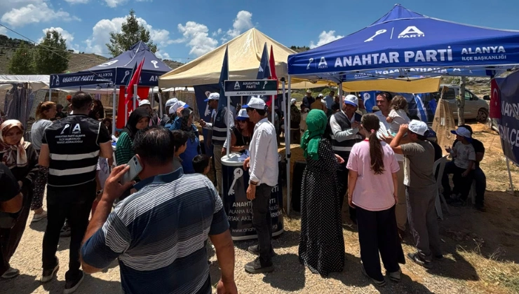 Anahtar Parti Alanya, Tokar Yaylası'nda Vatandaşların Nabzını Tuttu - Mega TV Alanya haber 46 1 - Mega TV