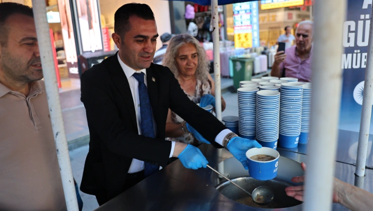 Antalya Büyükşehir'den Paylaşma Geleneği! Aşure İkramları İlçelerde Sürüyor - Mega TV Alanya haber 46 - Mega TV