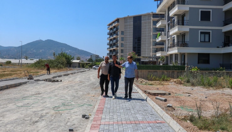 Gazipaşa Belediyesi'nden Şehir Merkezinde Yol Hamlesi - Mega TV Alanya haber 72 - Mega TV