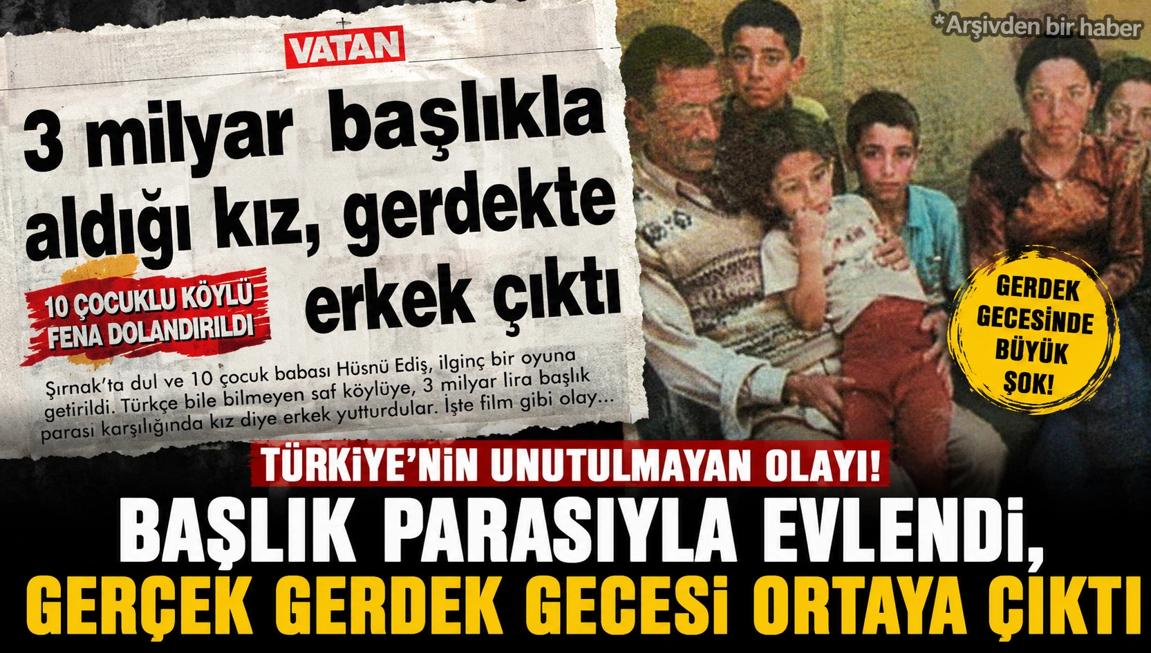 Türkiye'nin Unutulmayan Olayı! Başlık Parasıyla Evlendi, Gerçek Gerdek Gecesi Ortaya Çıktı - Mega TV ChatGPT Image 2 Tem 2026 11_29_56