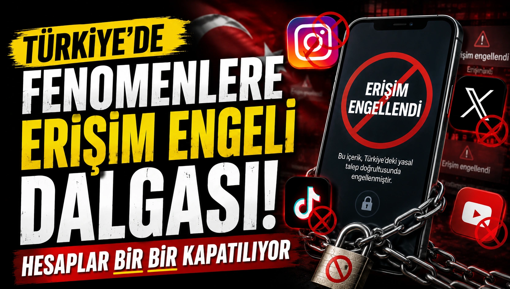 Türkiye'de Fenomenlere Erişim Engeli Dalgası! Hesaplar Bir Bir Kapatılıyor - Mega TV ChatGPT Image 22 Tem 2026 17_25_24