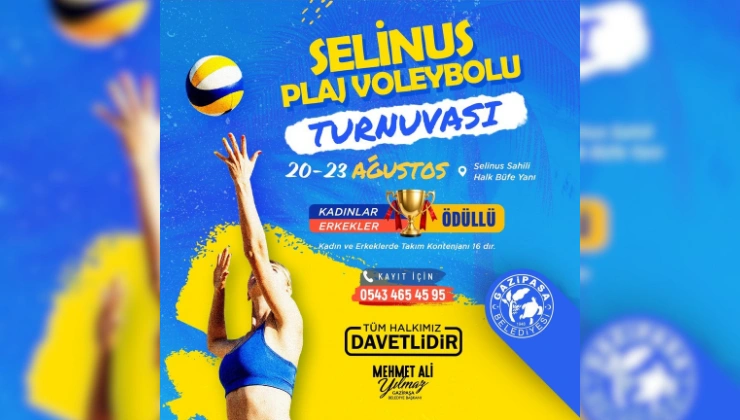 Selinus Sahili’nde Büyük Rekabet! Gazipaşa’da Plaj Voleybolu Başvuruları Başladı - Mega TV Alanya haber 2026 08 11T150331.766 - Mega TV