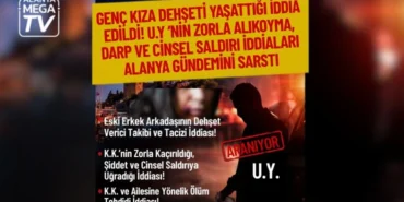 Alanya’da Genç Bir Kadın Dehşeti Yaşadı! 