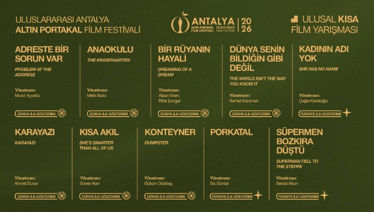 63. Antalya Altın Portakal Film Festivali’nde yarışacak filmler açıklandı - Mega TV Alanya haber 14 1 - Mega TV