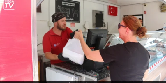 Halk Et Mobil Tırı Antalya ilçelerini dolaşıyor