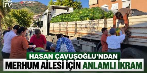 Hasan Çavuşoğlu’ndan merhum ailesi için anlamlı ikram