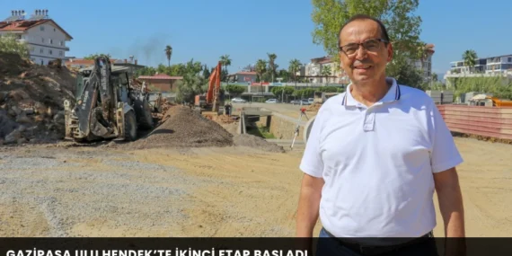 Gazipaşa Ulu Hendek’te ikinci etap başladı