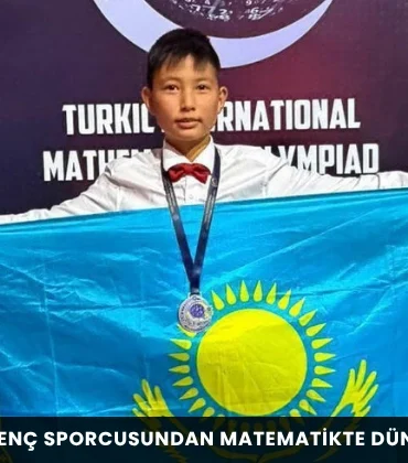 Alanya’nın genç sporcusundan matematikte dünya başarısı