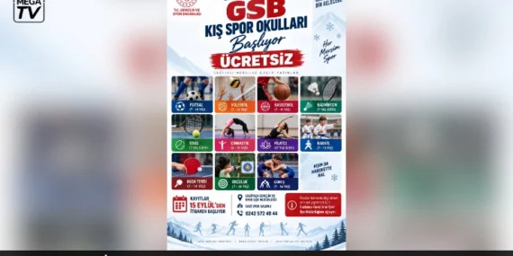 Gazipaşa’da kış spor okulları başlıyor