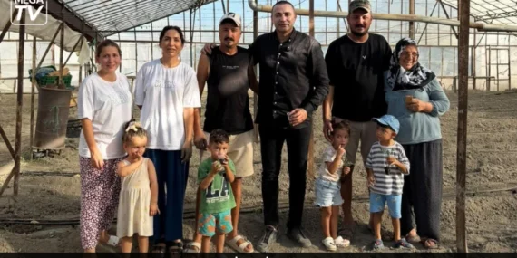 Aykut Kaya Kaş’ta çiftçilerle buluştu
