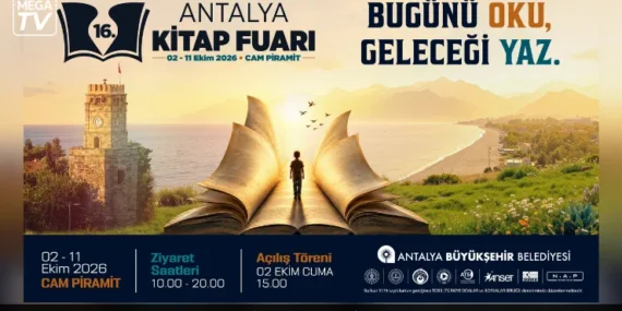 16. Antalya Kitap Fuarı 2 Ekim’de başlıyor