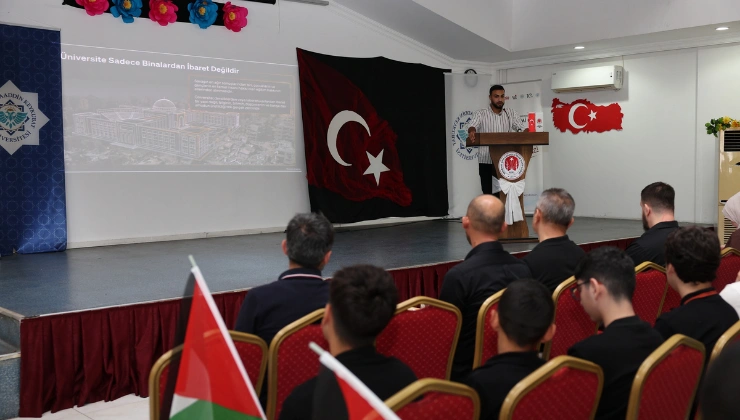 ALKÜ’de “Gazze’de Öğrenci Olmak” programı düzenlendi - Mega TV Alanya haber 56 - Mega TV