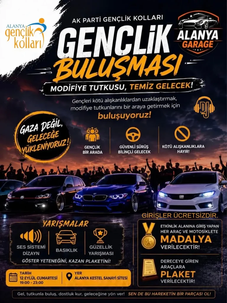 Gaza degil gelecege yukleniyoruz diyerek hazirladigimiz bu Genclik Bulusmasinda sen de yeri - Mega TV