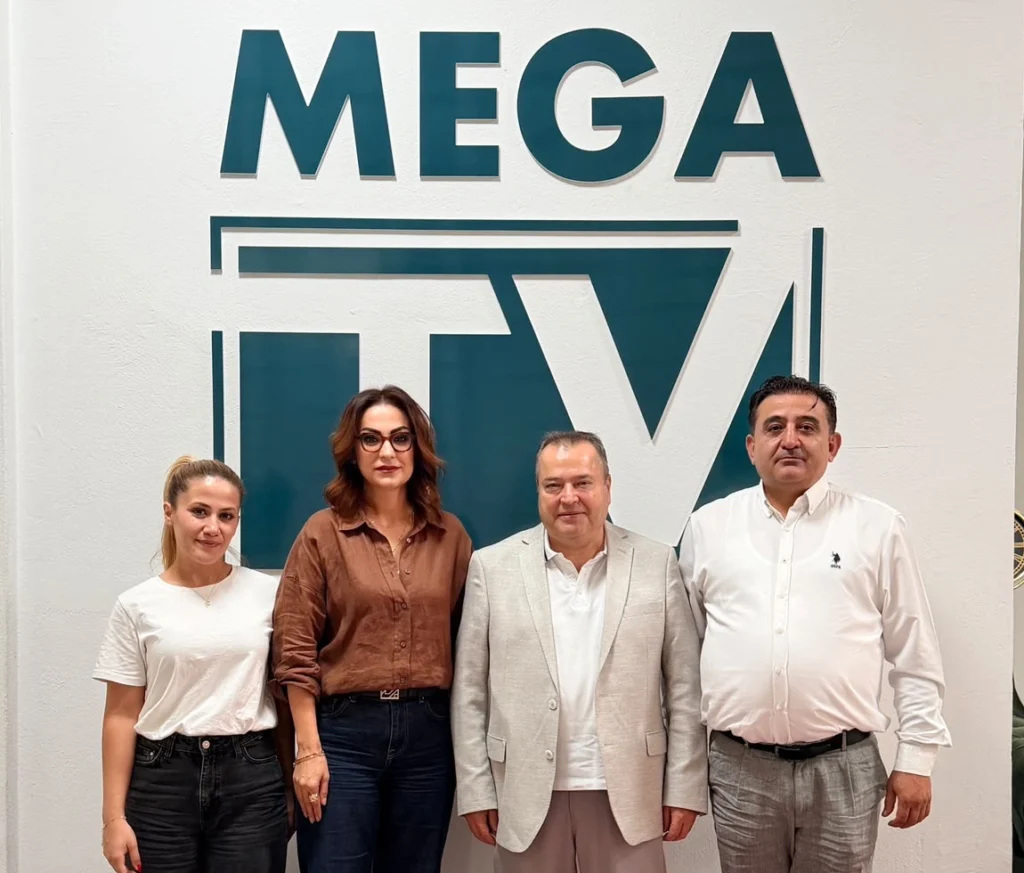 Sağlık turizmi temsilcilerinden Mega TV’ye ziyaret - Mega TV sağlık turizmi