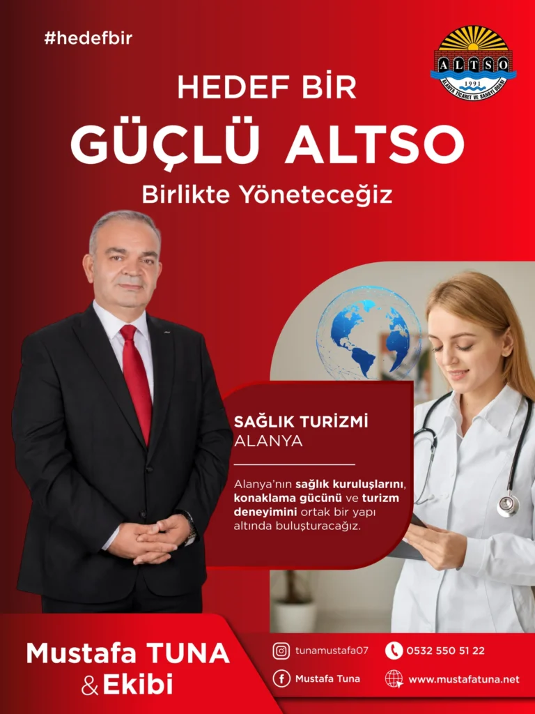 Mustafa Tuna’dan Alanya turizmi için 12 ay hedefi - Mega TV Mustafa Tuna’dan Alanya turizmi için 12 ay hedefi
