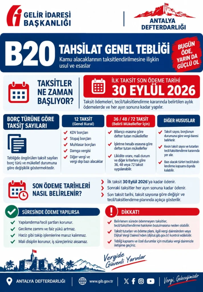 Vergi borçlarında kritik tarih: Son gün 30 Eylül - Mega TV Vergi borçlarında kritik tarih: Son gün 30 Eylül