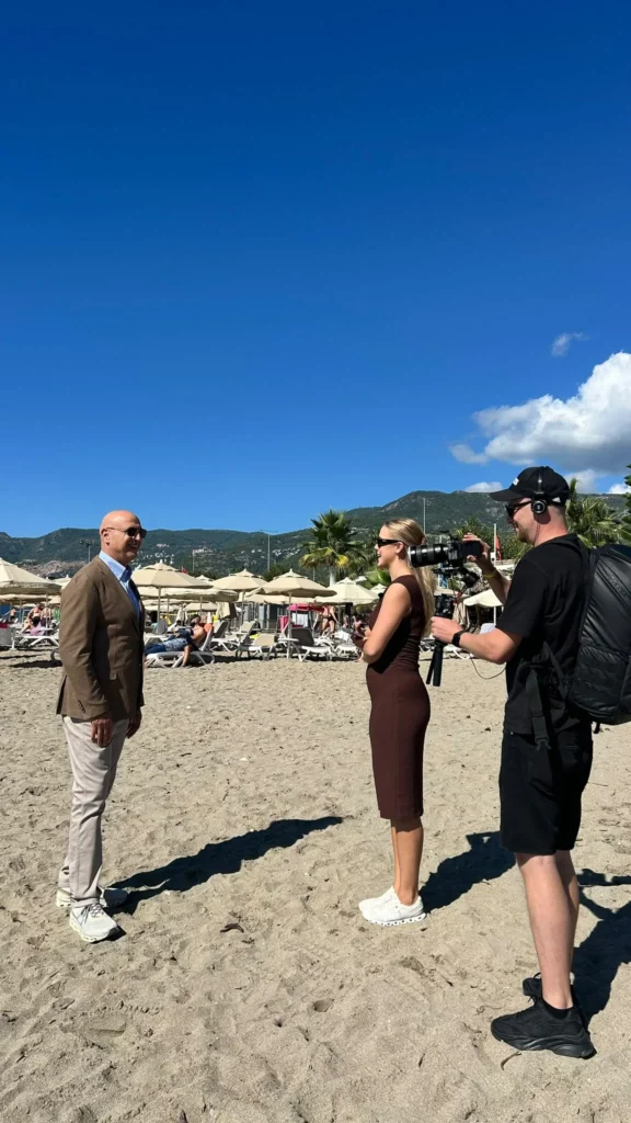 Alanya turizmi Çekya ekranlarına taşınıyor 
