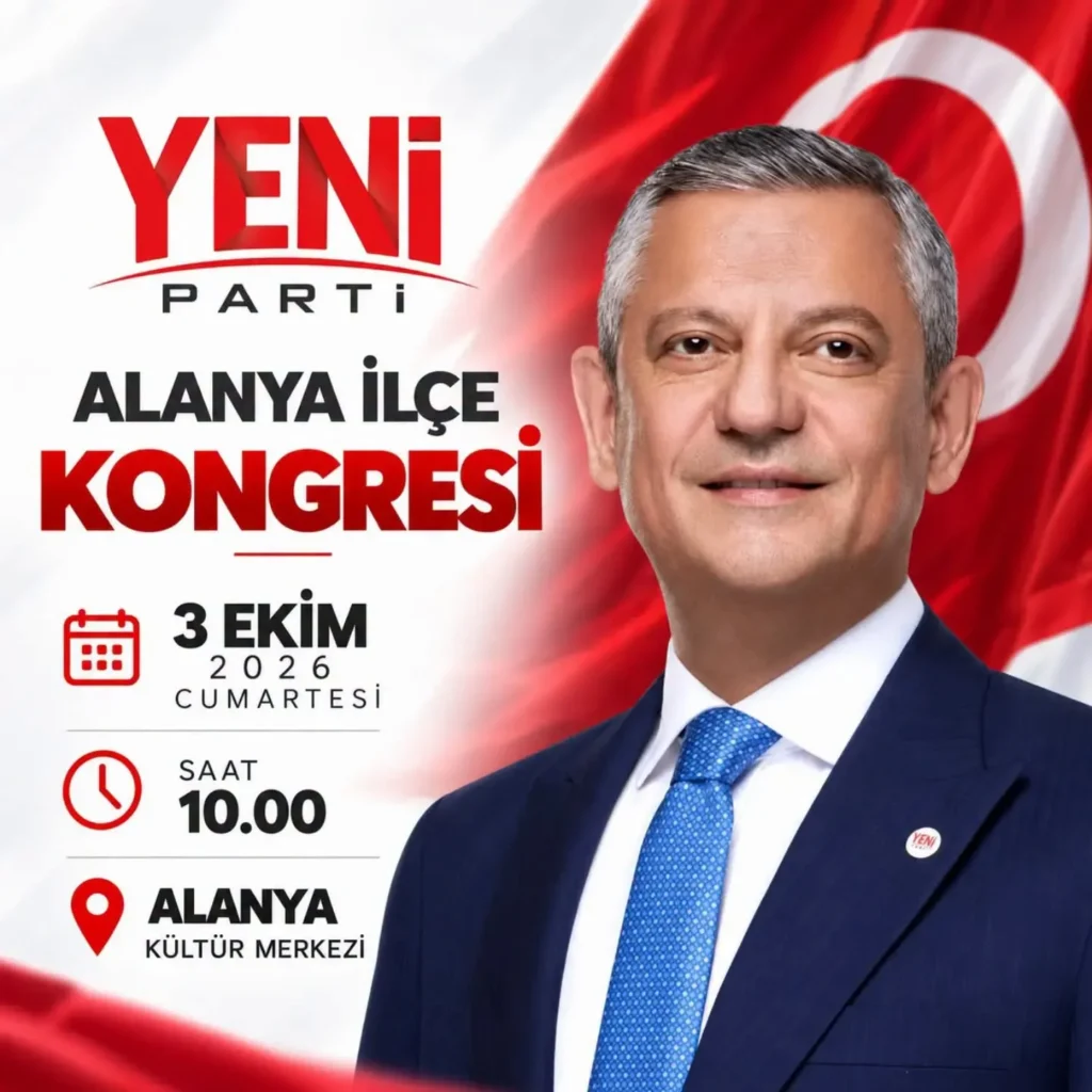 Yeni Parti Alanya kongreye gidiyor - Mega TV Yeni Parti Alanya kongreye gidiyor