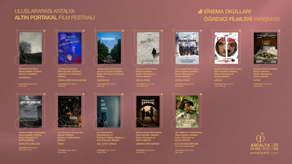 APFF26 AFISLI FILMLER YATAY TOPLU WEB ICIN SINEMA OKULLARI WEB TOPLU - Mega TV