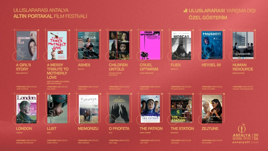 Altın Portakal’da 15 uluslararası film Antalya’da gösterilecek - Mega TV Altın Portakal’da 15 uluslararası film Antalya’da gösterilecek