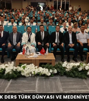 ALKÜ’de ilk ders Türk dünyası ve medeniyet oldu