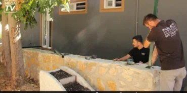 Elmalı Kızıltemeller Mezarlığı’nda güvenlik çalışması