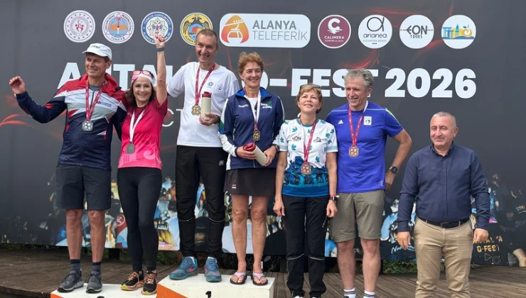 Alanya’da oryantiring rüzgarı esti: 27 ülkeden 750 sporcu mücadele etti 