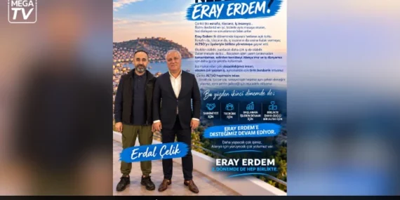 Erdal Çelik’ten Eray Erdem’e destek