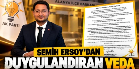 Semih Ersoy’dan duygulandıran veda