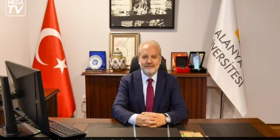 Alanya Üniversitesi Rektörü Sağer, akademik yıl açılışına katıldı