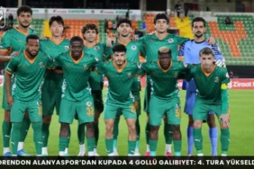 Corendon Alanyaspor’dan kupada 4 gollü galibiyet: 4. tura yükseldi