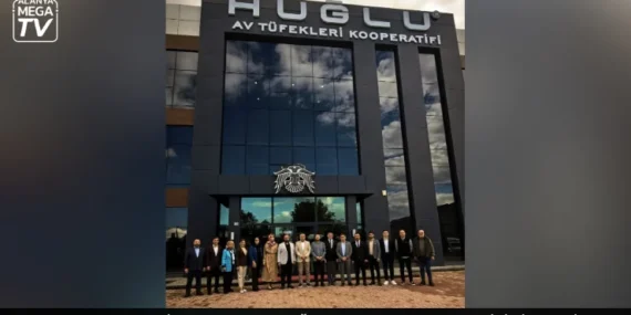 Anahtar Parti Alanya’dan Huğlu’da savunma sanayisi ziyareti