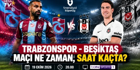 Trabzonspor – Beşiktaş maçı ne zaman, saat kaçta ve hangi kanalda?
