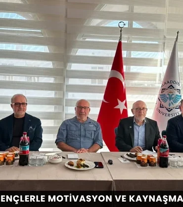 ALKÜ’de gençlerle motivasyon ve kaynaşma buluşması
