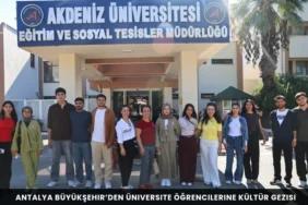Antalya Büyükşehir’den üniversite öğrencilerine kültür gezisi